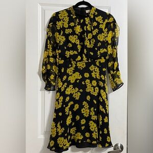 Ports 1961 Silk Floral Dress Size 4